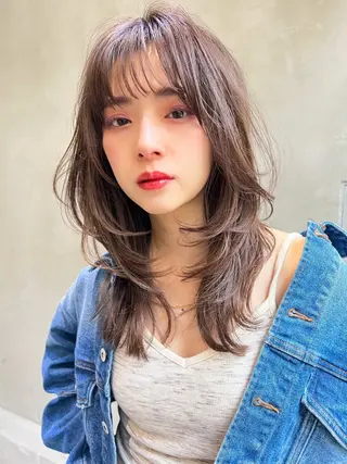 ロング カラー 🎨デザイン🥇 美髪・艶髪　日暮千敬のヘアスタイル