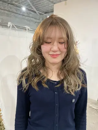 カラー 田代 さつきのヘアスタイル