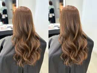 ロング 髪質改善・水素カラー ARIA(ému)のヘアスタイル