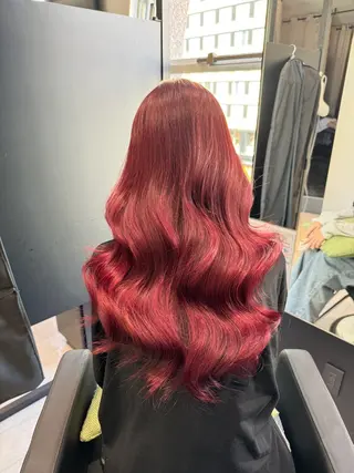 ロング カラー 韓国風スタイル 北田陸斗のヘアスタイル