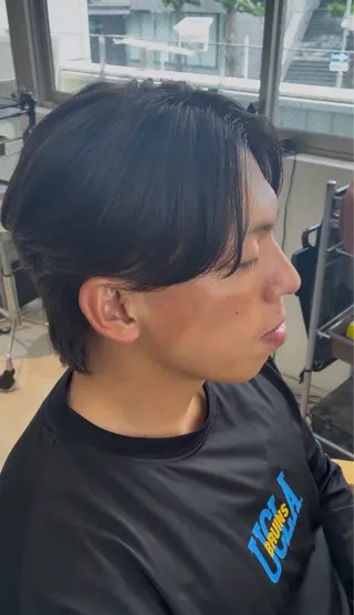 パーマ メンズ ブリーチ/メンズパー マカット/ioriのヘアスタイル