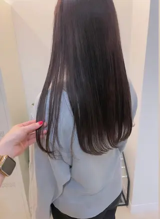セミロング minatsu 東京の技術を京都でのヘアスタイル
