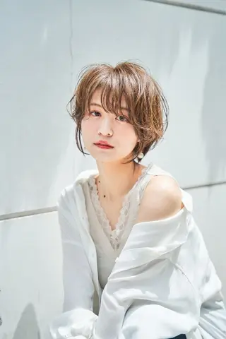 ショート カラー 🐚🧸 MAKI 🧸🐚のヘアスタイル