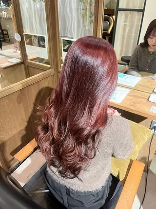 ロング FERIA池田 神原萌花のヘアスタイル