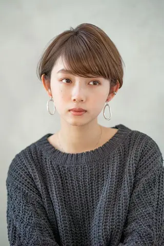 ショート カラー 🉐レイヤー/塩見 弘樹🉐渋谷のヘアスタイル
