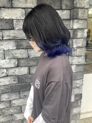 ミディアム カラー ✂️似合わせの魔術師 石田一樹✂️のヘアスタイル