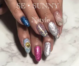 ネイル マツエク・マツパ SE SUNNY N-styleのネイルデザイン
