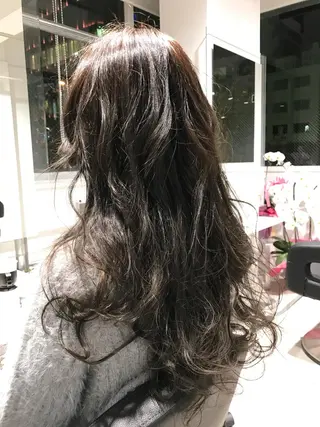 セミロング ロング カラー 透明感カラー/ レイヤー　YUKAのヘアスタイル