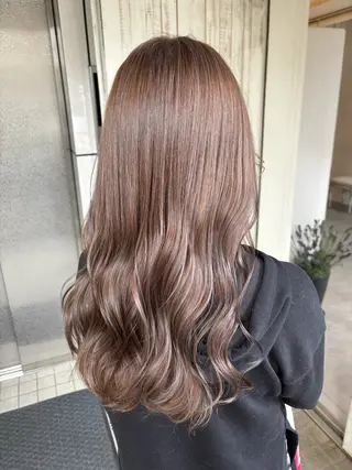 ロング カラー ヘアアレンジ 似合わせhair🔸 アサダ　タカコ🔸のヘアスタイル