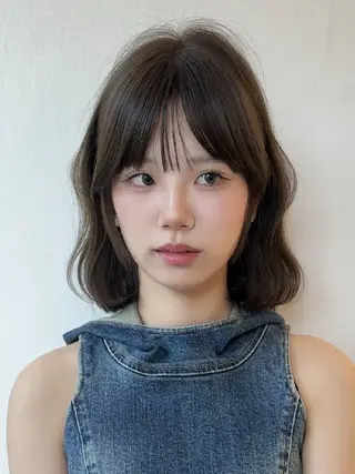 ショート カラー 髪質改善/韓国ヘア /透明感カラー🧸のヘアスタイル