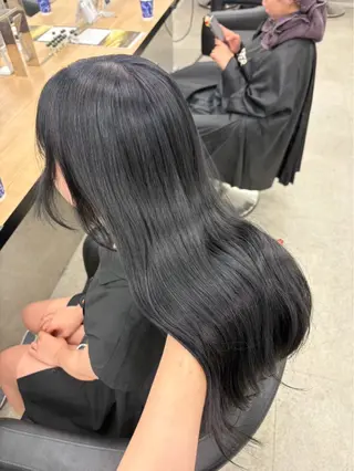 ロング miku/ラベンダー 透明感カラー🪻❤︎のヘアスタイル