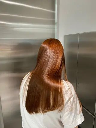 カラー ユナ hearts.店長のヘアスタイル