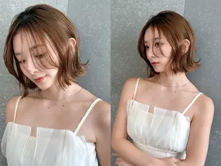 カラー 西川 大晴 透明感・艶感カラーのヘアスタイル