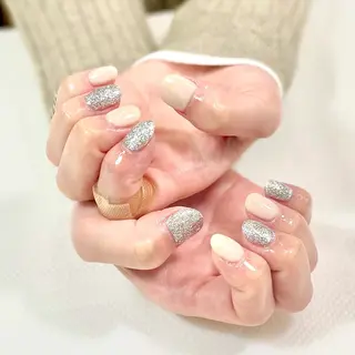 ネイル MAXKELLY正池 白フレンチ募集🕊️のネイルデザイン