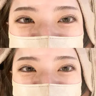 マツエク・マツパ ニコットラッシュ 難波加藤の眉毛・アイブロウイメージ