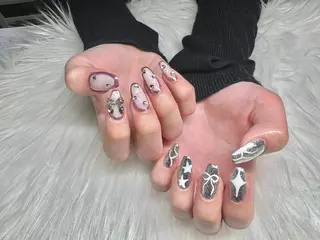 ネイル 仙台中山長さだし可 スカルプAIRI🎀のネイルデザイン
