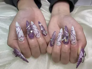 ネイル lucky nail YUI❤︎のネイルデザイン