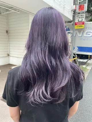 ロング カラー 韓国×網紅ヘア 🤍りん🤍のヘアスタイル