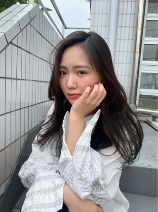 ロング yuu/髪質改善 カラー🌛のヘアスタイル