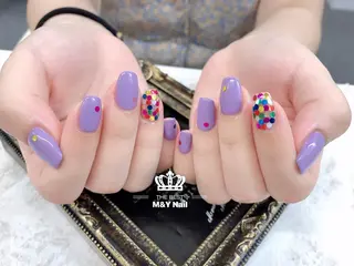 カラー ネイル M&Y NailSalonのネイルデザイン