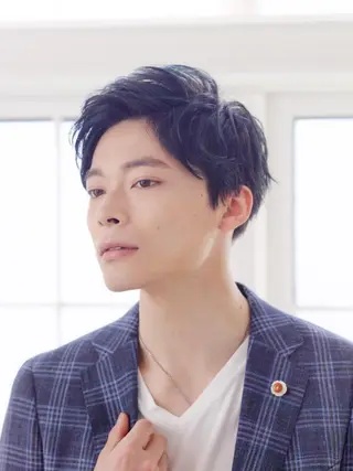 カラー パーマ Ash 店長 山下達也のヘアスタイル