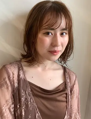 ミディアム ヘアアレンジ 眉毛ワックス konomiの眉毛・アイブロウイメージ