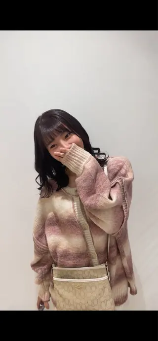カラー ふわっと抜け感🫧 ブラウンベージュ🤎のヘアスタイル