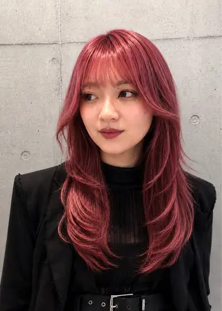 セミロング 笠原 健人のヘアスタイル