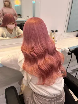ロング カラー ヘアアレンジ 愛されカラー🩷 はるなのヘアスタイル