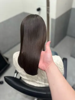 セミロング カラー ヘアアレンジ 美髪透明感特化｜ なおき｜池袋美容師のヘアスタイル
