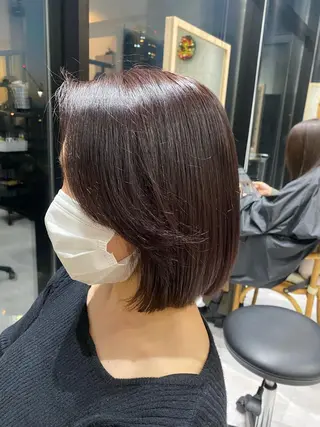 ミディアム カラー 似合う髪型見つけます AYAKAのヘアスタイル