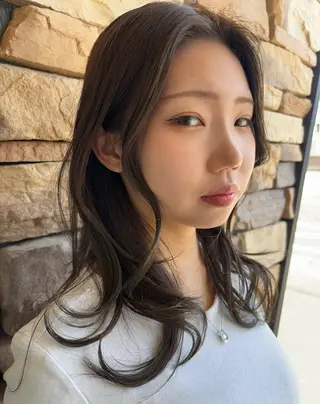 セミロング ase.糸島店 MAIのヘアスタイル