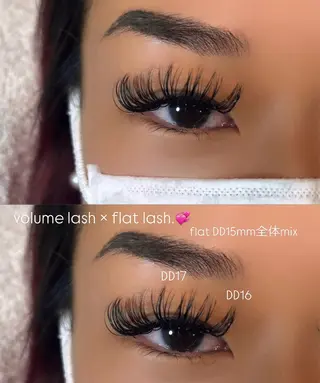 マツエク・マツパ eyelash Anmut Lunaのマツエク・マツパデザイン