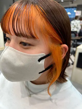 ミディアム ショート・ボブ 🌈chinaのヘアスタイル