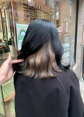 ミディアム カラー 矢野 晃平のヘアスタイル