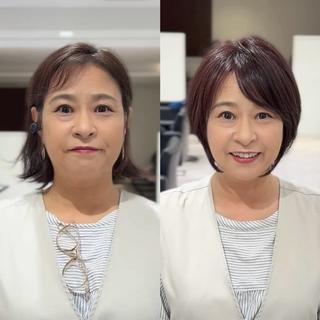 ショート ✨大人ショート特化 /カットモデル/銀座のヘアスタイル