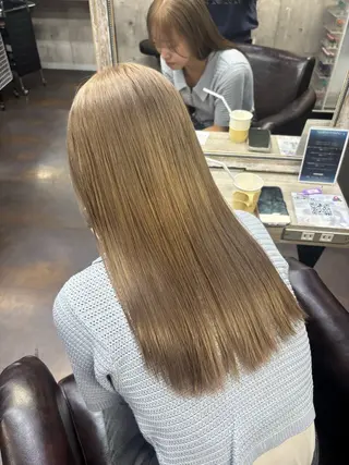 ロング ボブ/ブリーチなし艶 カラー🫧sHOMaのヘアスタイル