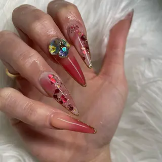 ロング ネイル Y. Sのネイルデザイン