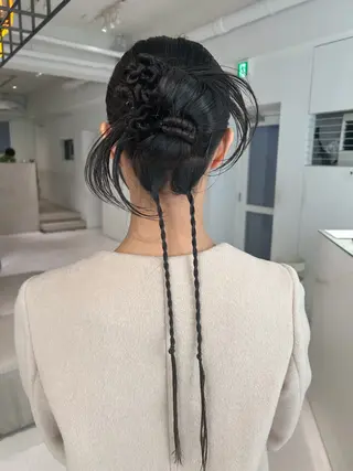 ヘアアレンジ 透明感カラー✮*｡ﾟ ayunaのヘアスタイル
