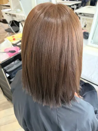 ミディアム カラー 門脇 愛未のヘアスタイル