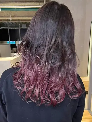 カラー パーマ ヘアアレンジ ITbyALBUM 八王子店のヘアスタイル