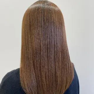 ロング 渡辺 愛枝/艶カラー🩵のヘアスタイル