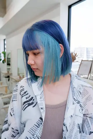 ミディアム カラー 🎀推しカラー🎀 Harunaのヘアスタイル