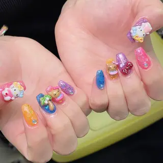 ネイル lucky nail 歌舞伎町のネイルデザイン