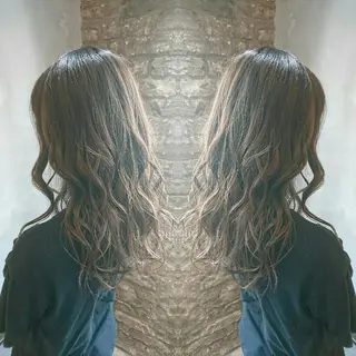 ロング カラー センター南 SEIJIのヘアスタイル