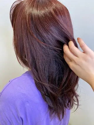 ロング カラー ヘアアレンジ h iのマツエク・マツパデザイン
