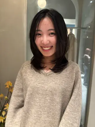 ミディアム hishida akiho  🩰のヘアスタイル