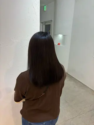 カラー ANNIE/AYU MI/ブラウンカラーのヘアスタイル