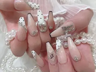 ロング カラー hiro koのネイルデザイン