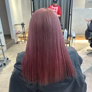 ロング カラー ハイトーン/パーマ/ メンズ / 新宿🌐のヘアスタイル